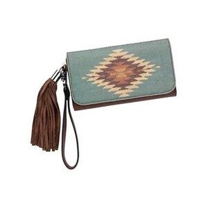 Nocona N7531502 Blazin' Roxx Women's Western Zapotec Fringe Wallet